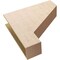 Ekena Millwork 9"W x 36"D x 36"H Thin Clemmons Rough Cedar Woodgrain TimberThane Corbel, Primed Tan CORUR09X36X36CLERCPR - alternate 4